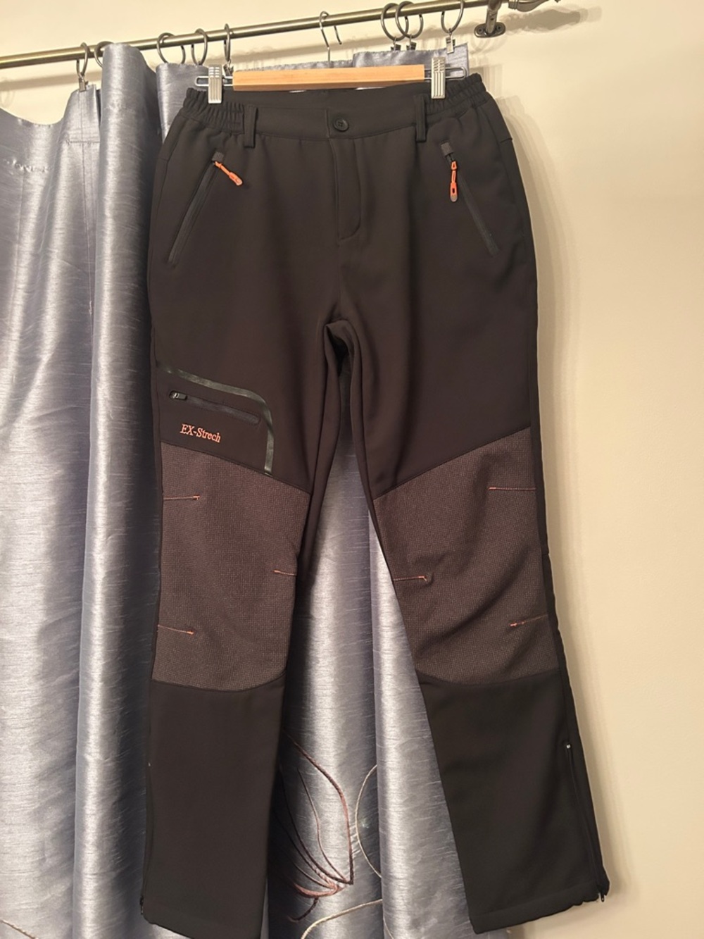 Women’s Black Fleece Lined Performance Joggers